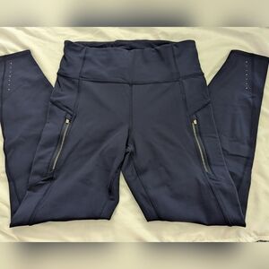 Athleta Navy Rainier Tight Leggings